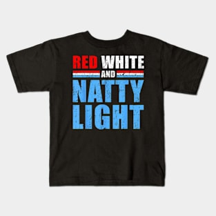 Red White Natty Light For Mens Womens Lover Father Day Kids T-Shirt